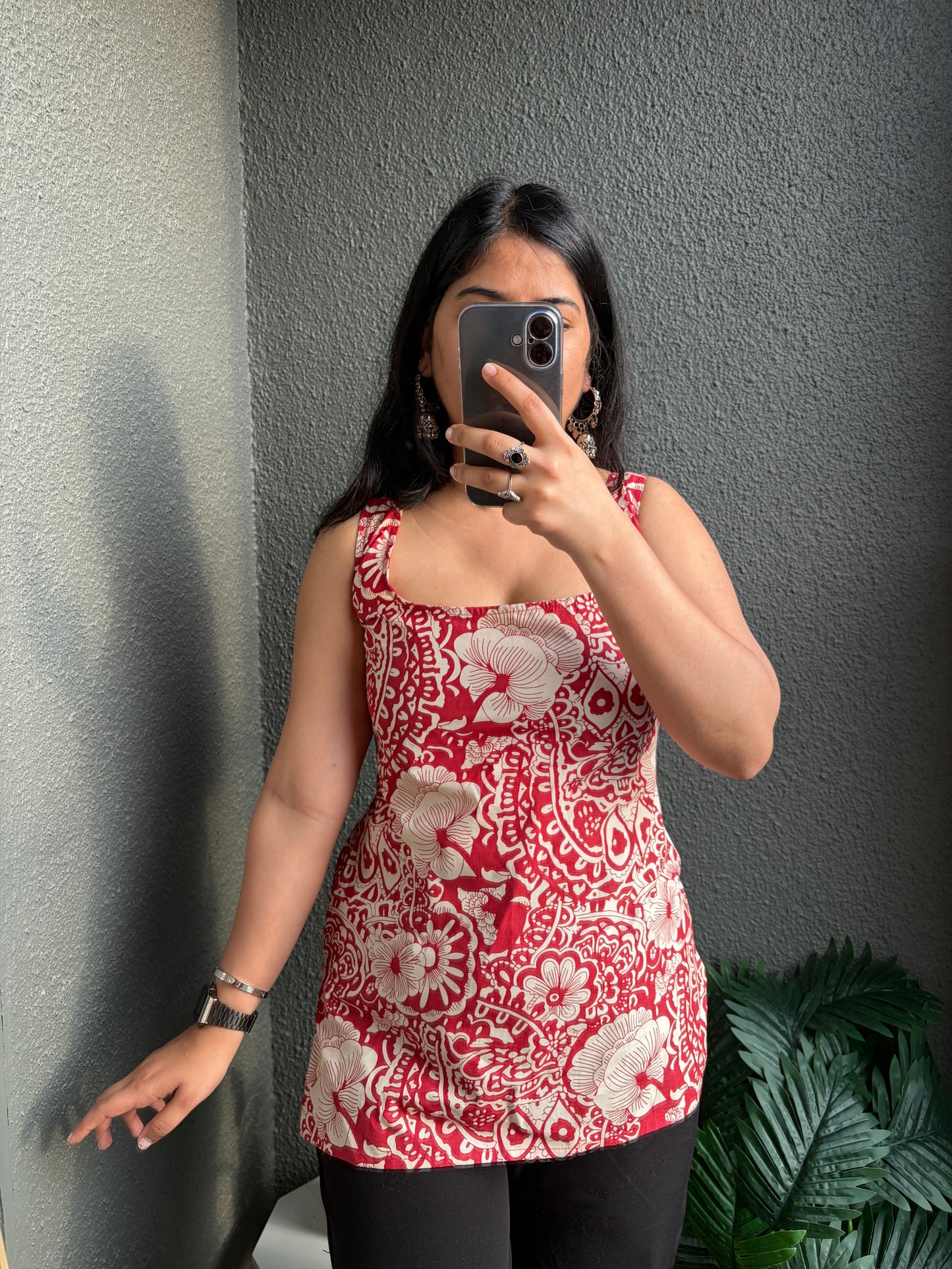 Aditi Backless Short Kurti