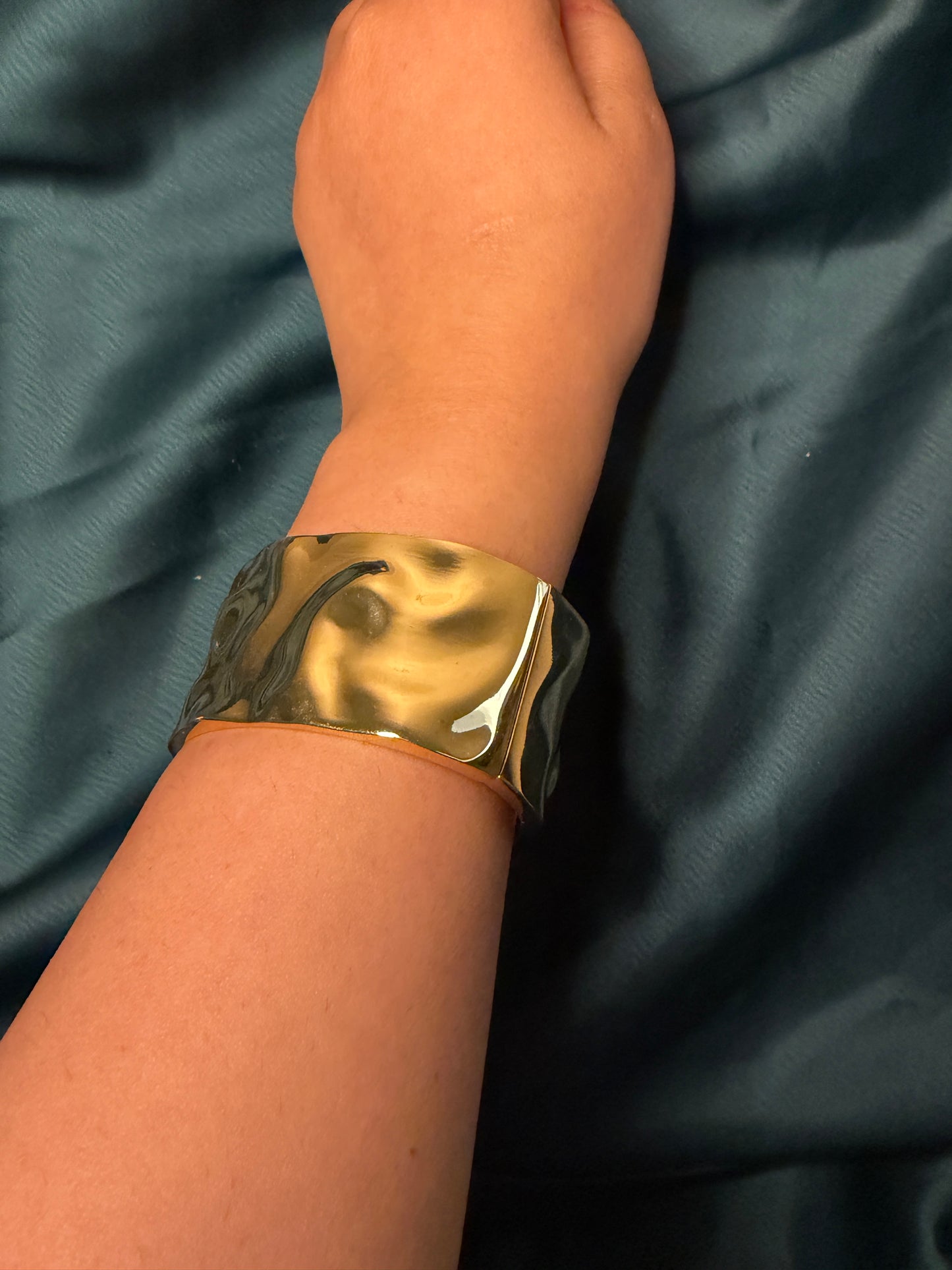 The Horizon Ripple Cuff ✨